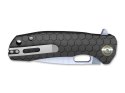 Nóż Honey Badger Flipper D2 Small Black 01HO032