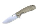 Nóż składany Honey Badger Flipper Small Tan D2, Drop Point