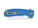 Nóż Honey Badger Wharncleaver D2 Large Blue 01HO013