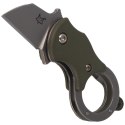 Nóż składany FOX Karambit Mini-TA FRN OD Green, Bead Blasted (FX-536 OD)