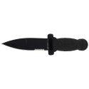 Nóż FOX Military Tactical Spear Point, Black Kraton G (1685T)