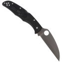 Nóż składany Spyderco Endura 4 FRN Black Wharncliffe Plain (C10FPWCBK)