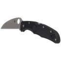 Nóż składany Spyderco Endura 4 FRN Black Wharncliffe Plain (C10FPWCBK)