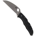 Nóż składany Spyderco Endura 4 FRN Black Wharncliffe Plain (C10FPWCBK)