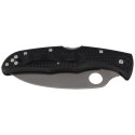 Nóż składany Spyderco Endura 4 FRN Black Wharncliffe Plain (C10FPWCBK)