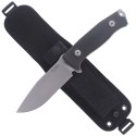 Nóż LionSteel G10 Black, Satin Blade Sleipner (M5 G10)
