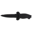 Nóż nurkowy MAC Aquatys 11 2 Black PP/TPE, Idroglider Gold Black W 1.4116 (AQT12ST-2.N)