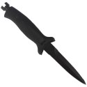 Nóż nurkowy MAC Aquatys 11 2 Black PP/TPE, Idroglider Gold Black W 1.4116 (AQT12ST-2.N)
