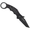 Nóż składany FOX The Dart Karambit Black G10, Black Idroglider N690 by Doug Marcaida (FX-597)