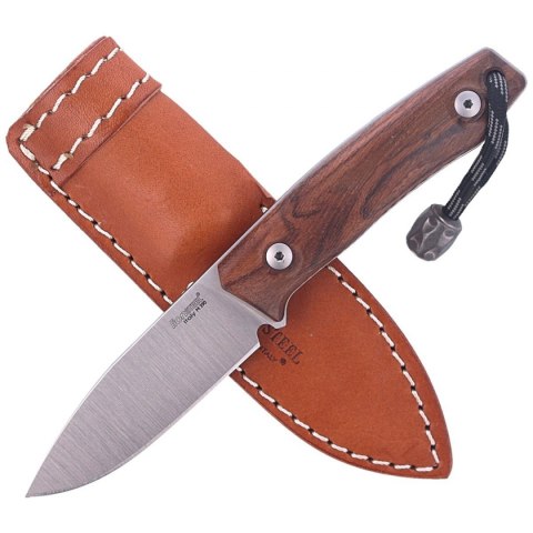 Nóż LionSteel Bushcraft Santos Wood, Satin Blade (M1 ST)