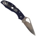 Nóż składany Spyderco Byrd Meadowlark 2 FRN Blue, Plain (BY04PBL2)