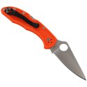 Nóż Spyderco Delica 4 FRN Orange Flat Ground Plain (C11FPOR)