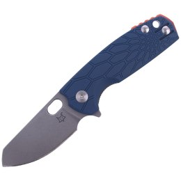 Nóż składany Fox Baby Core FRN Blue, Stonewashed N690 by Jesper Voxnaes (FX-608 BL)