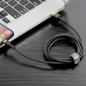 Kabel USB Lightning Baseus Cafule 2A 3m (złoto-czarny)