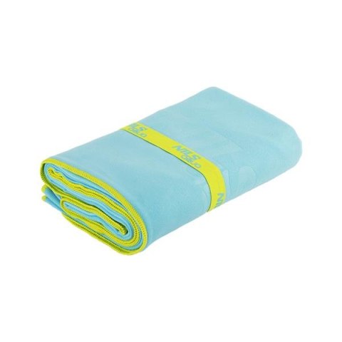 NAR12 JASNONIEBIESKI RĘCZNIK Z MIKROFIBRY 180x100 cm NILS AQUA