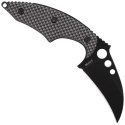 Nóż na szyję Herbertz Solingen Neck Knife Black / Grey Aluminium, Black Coating (575706)
