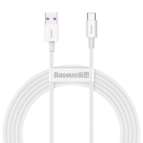 Kabel USB do USB-C Baseus Superior Series, 66W, 2m (biały)