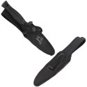 Nóż boot K25 Tactical Botero Black Rubber, Titanium Coated (31825)