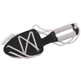 Nóż na szyję Albainox Skull Neck Knife, White Wrapped, 132 mm