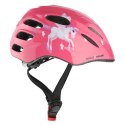 MTW01 LED RÓŻOWY ROZM. XS (42-48 cm) KASK NILS EXTREME