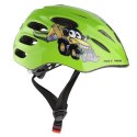 MTW01 LED ZIELONY ROZM. XS (42-48 cm) KASK NILS EXTREME