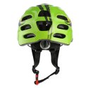 MTW01 LED ZIELONY ROZM. XS (42-48 cm) KASK NILS EXTREME