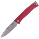 Nóż składany LionSteel Thrill Red Aluminium, Satin M390 by Molletta (TL A RS)