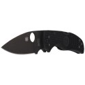 Nóż składany Spyderco Native 5 FRN Black / Black Blade Plain (C41PBBK5)