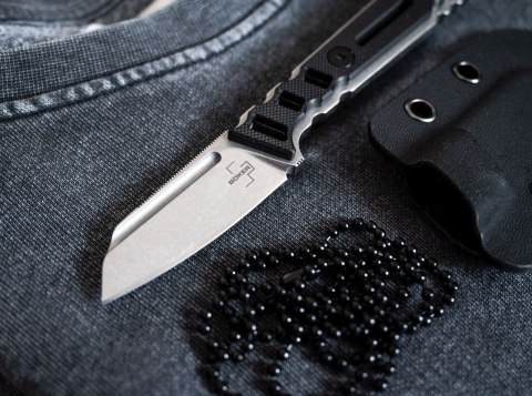 Nóż na Szyję z Głownią Stałą Böker Plus Ylvi D2 Rękojeść G10, 16,1 cm