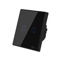Dotykowy włącznik światła WiFi + RF 433 Sonoff T3 EU TX (2-kanałowy)