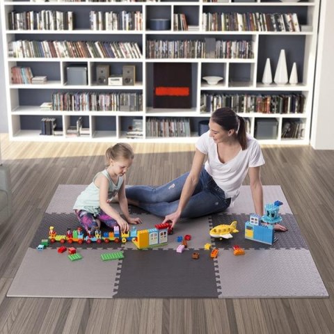 Mata Puzzle HMS Premium MP12, 9 Elementów, 12 mm, Gray