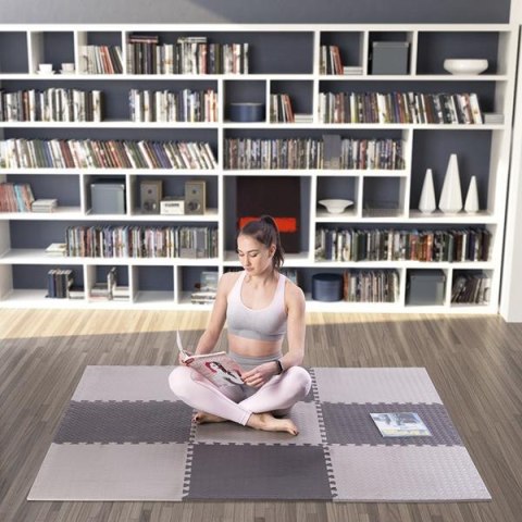 Mata Puzzle HMS Premium MP12, 9 Elementów, 12 mm, Gray