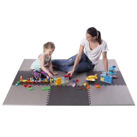 Mata Puzzle HMS Premium MP12, 9 Elementów, 12 mm, Gray