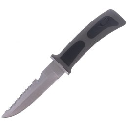 Nóż nurkowy Martinez Albainox Black ABS-Rubber, Satin (31333-NE)