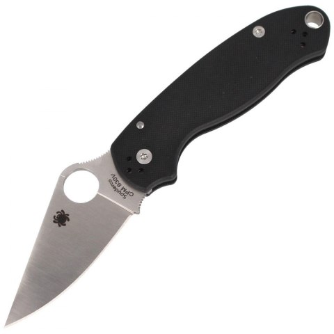 Nóż składany Spyderco Para 3 G-10 Black Plain (C223GP)