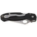 Nóż składany Spyderco Para 3 G-10 Black Plain (C223GP)