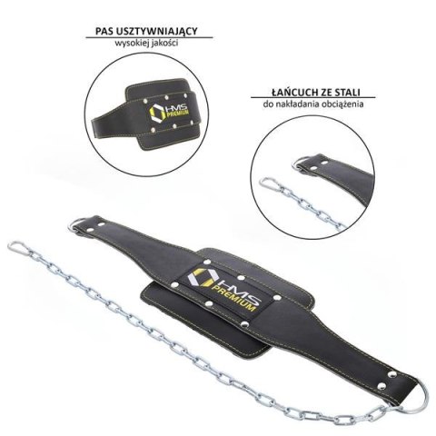 PSTX06 PAS OBCIĄŻENIOWY DO ĆWICZEŃ SIŁOWYCH HMS PREMIUM