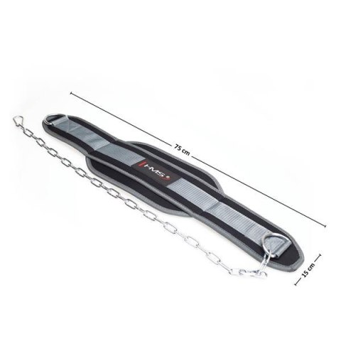 Pas Obciążeniowy HMS PST04 do Ćwiczeń Siłowych z Łańcuchem