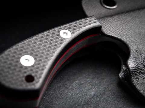 Nóż na szyję z Głownią Stałą Böker Plus Sigyn D2 Czarna Rękojeść G10, 11 cm