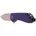 Nóż składany CIVIVI Elementum Flipper Purple G10, Satin Finish (C907V)