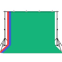 Zestaw/Statyw do mocowania tła fotograficznego Puluz 2x3m + tła fotograficzne 3 szt PKT5205