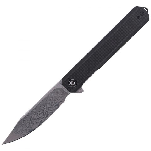 Nóż składany CIVIVI Chronic Twill Carbon Fiber, Damascus (C917DS)