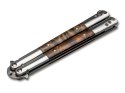 Magnum Balisong Wood Large Nóż składany 27,3 cm, stal 440A, drewno