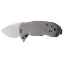 Nóż składany WE Knife Kitefin Gray Titanium, Satin Finish CPM S35VN (2001H)