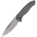 Nóż składany WE Knife Kitefin Gray Titanium, Satin Finish CPM S35VN (2001H)