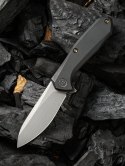 Nóż składany WE Knife Mote Black Titanium, Gray Stonewashed CPM S35VN by Ostap Hel (2005C)