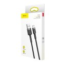 Kabel USB do Micro USB Baseus Cafule 1.5A 2m (szaro-czarny)