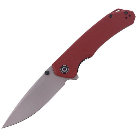 Nóż składany CIVIVI Brazen Burgundy G10, Stonewashed (C2102B)