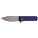 Nóż składany CIVIVI Chronic Purple G10, Satin Finish (C917D)