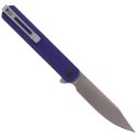 Nóż składany CIVIVI Chronic Purple G10, Satin Finish (C917D)